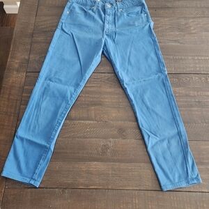 Adriano Goldschmied Pants Womens Sz 29 Blue The Farah Skinny Crop